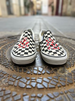 Zapatillas Vans 41 Slip-On Checkerboard Custom