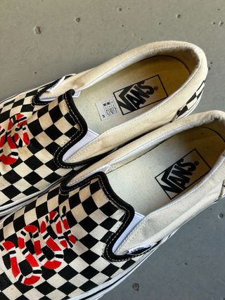 Zapatillas Vans 41 Slip-On Checkerboard Custom