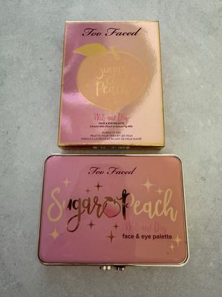 Too Faced Sugar Peach face € eye palette
