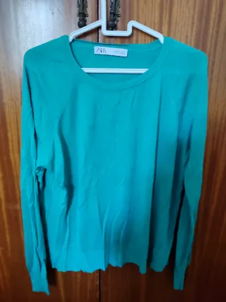 Camiseta Zara Algodón Manga Larga Talla M