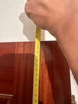 Puerta interior de madera