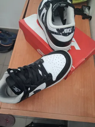 Nike Dunk Low Paisley Negro Blanco Talla 43