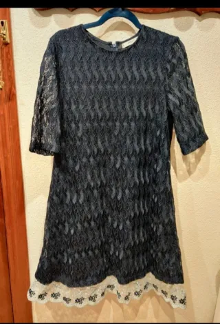 Vestido Mango EncajeTalla L