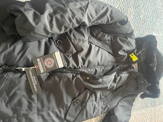 Chaqueta Norway Negra con Capucha