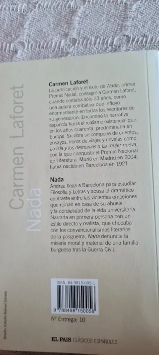 Nada. Novela.