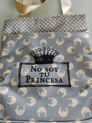 Bolso bandolera No soy tu princesa