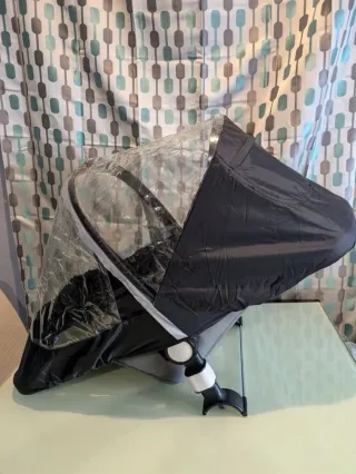 BURBUJA DE LLUVIA BUGABOO DE ALTA CALIDAD NEGRO