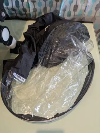 BURBUJA DE LLUVIA BUGABOO DE ALTA CALIDAD NEGRO