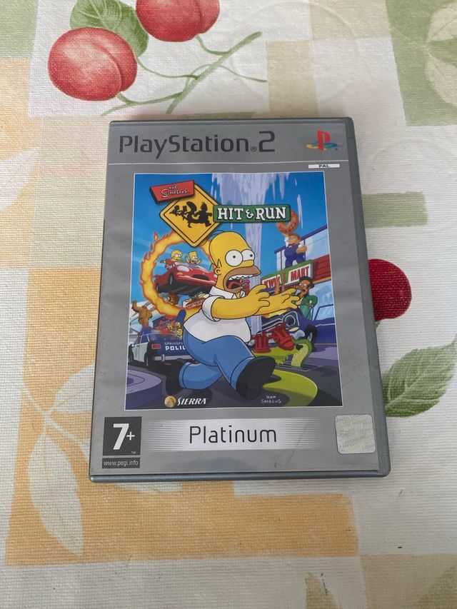 Gioco PS2 The Simpsons Hit & Run Platinum