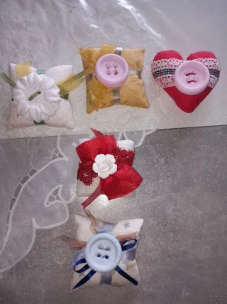 Sacchetti gessetti profumati fatti a mano