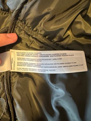 Plumífero Mango Man