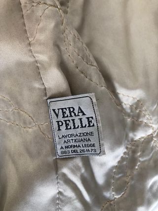 Abrigo de piel mujer VERA PELLE Talla M