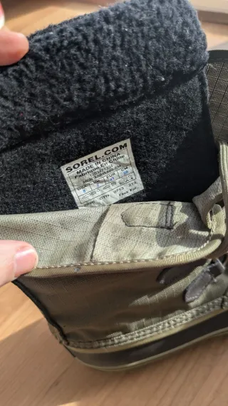 Botas Sorel Nieve Waterproof Talla 41 Verde