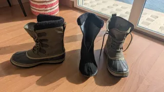 Botas Sorel Nieve Waterproof Talla 41 Verde