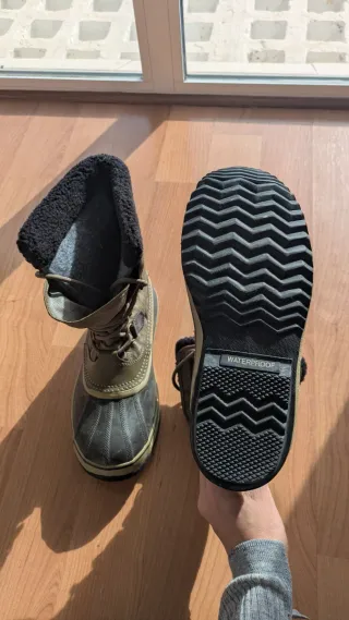 Botas Sorel Nieve Waterproof Talla 41 Verde