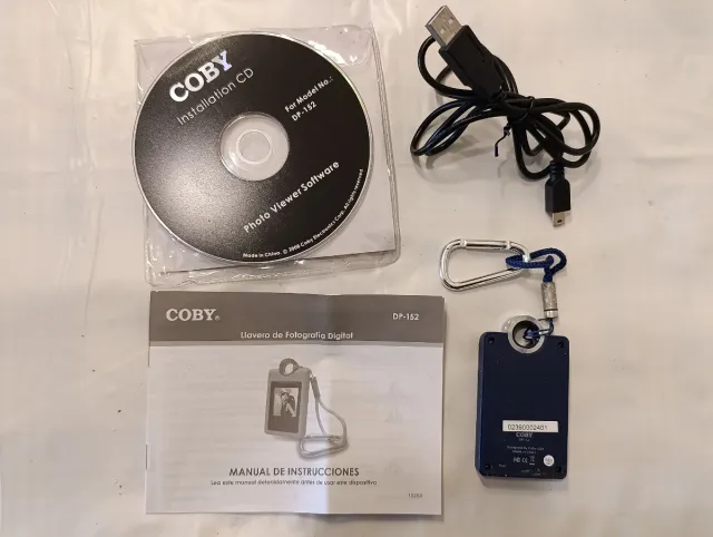 Portachiavi Fotografia Digitale COBY DP-152