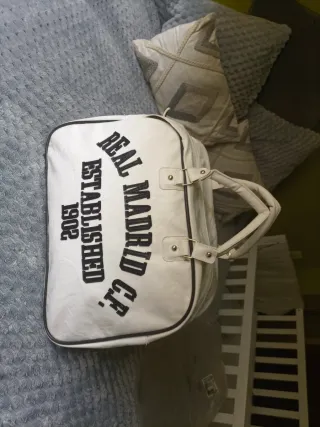 Bolso Real Madrid Viaje/Deporte Blanco