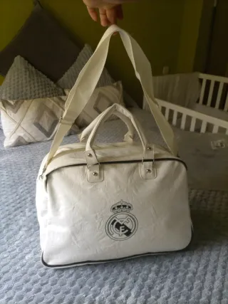 Bolso Real Madrid Viaje/Deporte Blanco