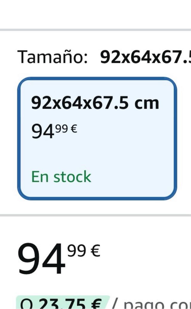 Transportín Grande perfecto