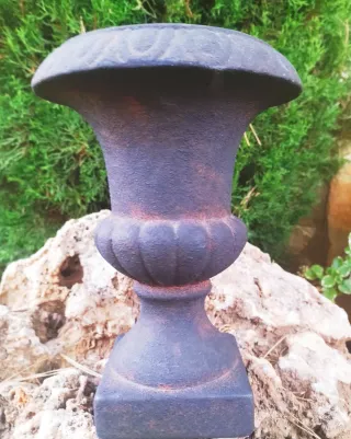 COPA - MACETERO ESTILO MEDICI - CERAMICA -