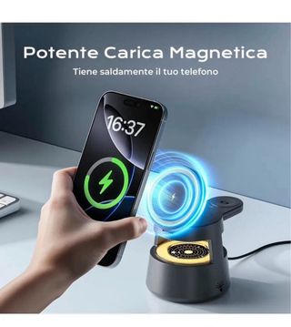 Caricabatterie Wireless Fungo 3-in-1
