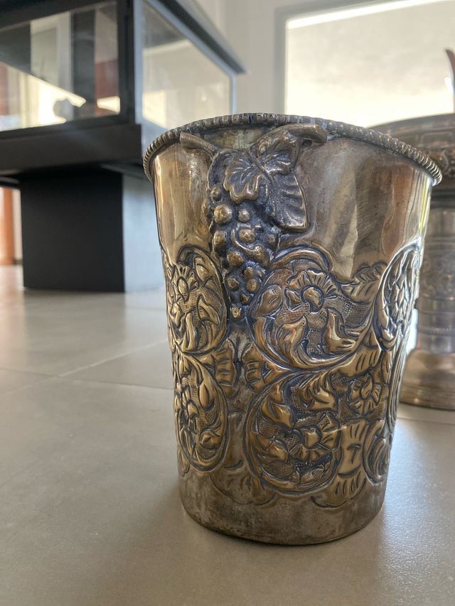 Cubitera vintage de plata 925