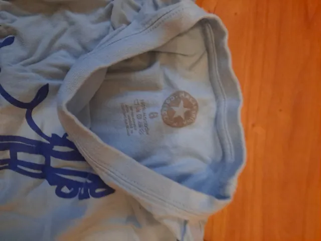 Camiseta niño guitarra azul