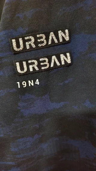 Sudadera URBN DISTRICT camuflaje azul