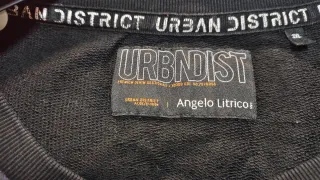 Sudadera URBN DISTRICT camuflaje azul