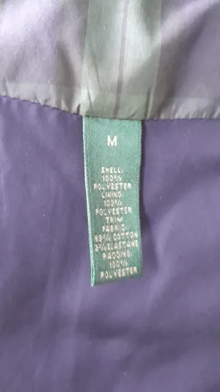 Plumífero ligero Ralph Lauren cuadros