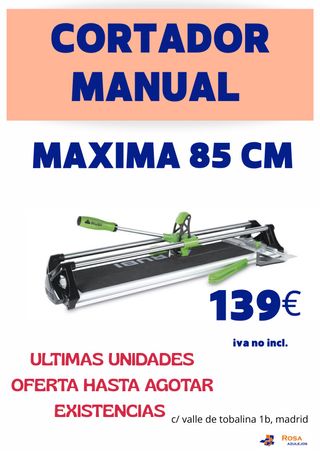 Cortador Manual Rubi 85cm