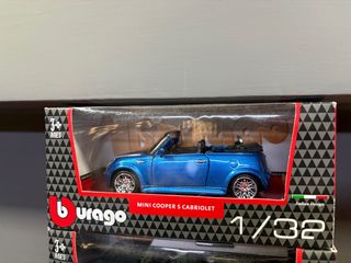 Mini Cooper S Cabriolet Bburago Scala 1/32