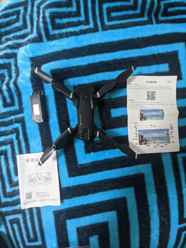 Drone Plegable Negro