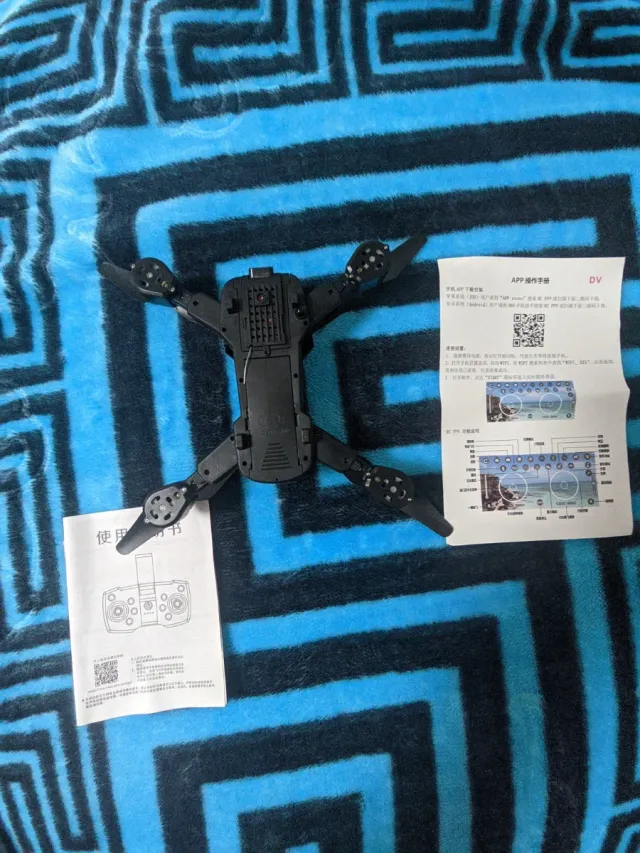 Drone Plegable Negro