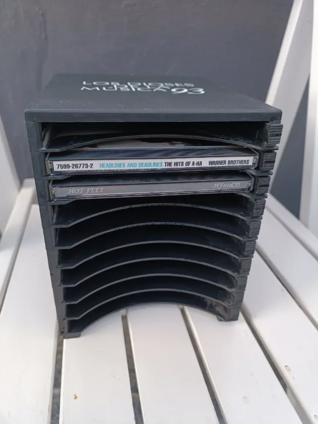 3 Soportes para 10 CDs Los Dioses de la Música 93