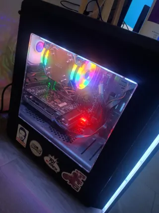 PC Workstation Intel Xeon Semi Gaming Negra