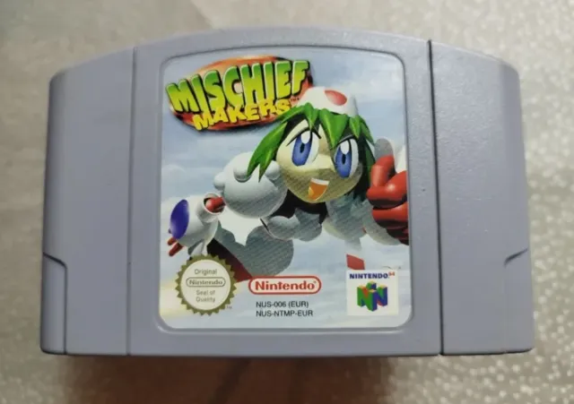 ✨Mischief Makers ☢️ Nintendo 64✨