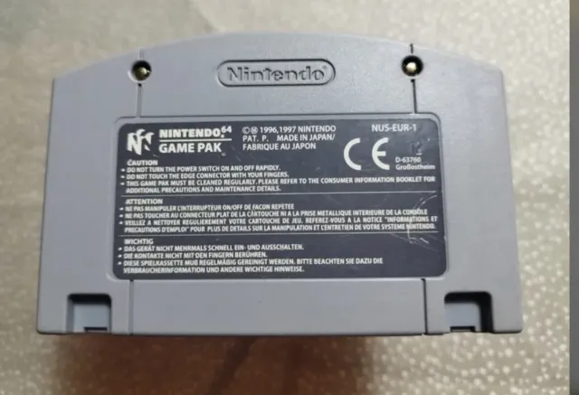 ✨Mischief Makers ☢️ Nintendo 64✨