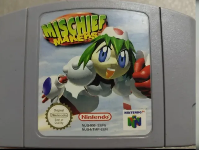 ✨Mischief Makers ☢️ Nintendo 64✨