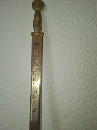 Espada de bodas decorativa