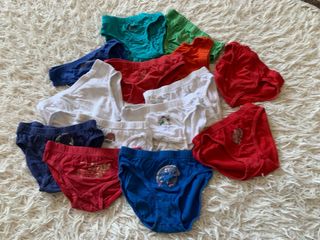 Lote Calzoncillos niño 3-4 años