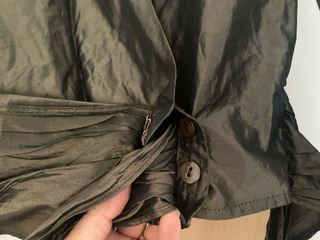 Conjunto fiesta mujer marrón/dorado