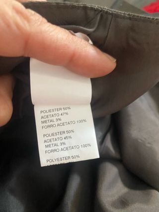 Conjunto fiesta mujer marrón/dorado