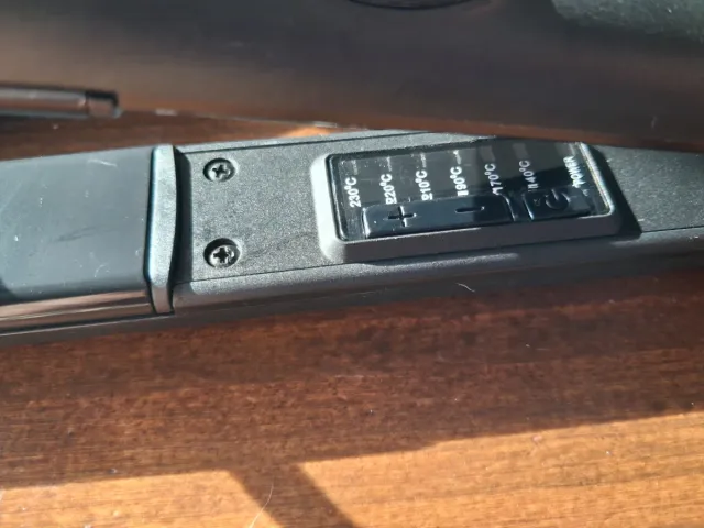 Piastra capelli keratin