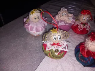 Bamboline Natale Fatte a Mano