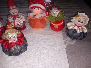 Bamboline Natale Fatte a Mano