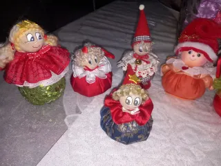 Bamboline Natale Fatte a Mano