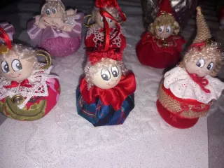 Bamboline Natale Fatte a Mano