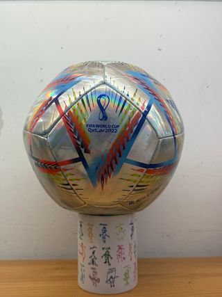 Balón Mundial Qatar 2022 Al Rihla Holograma