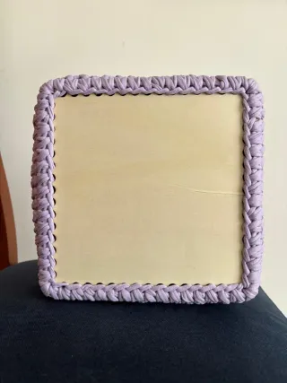 Cesto fatto a mano in tessuto